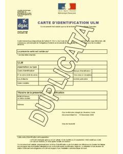 Edition de duplicata de fiche ou de carte d'identification